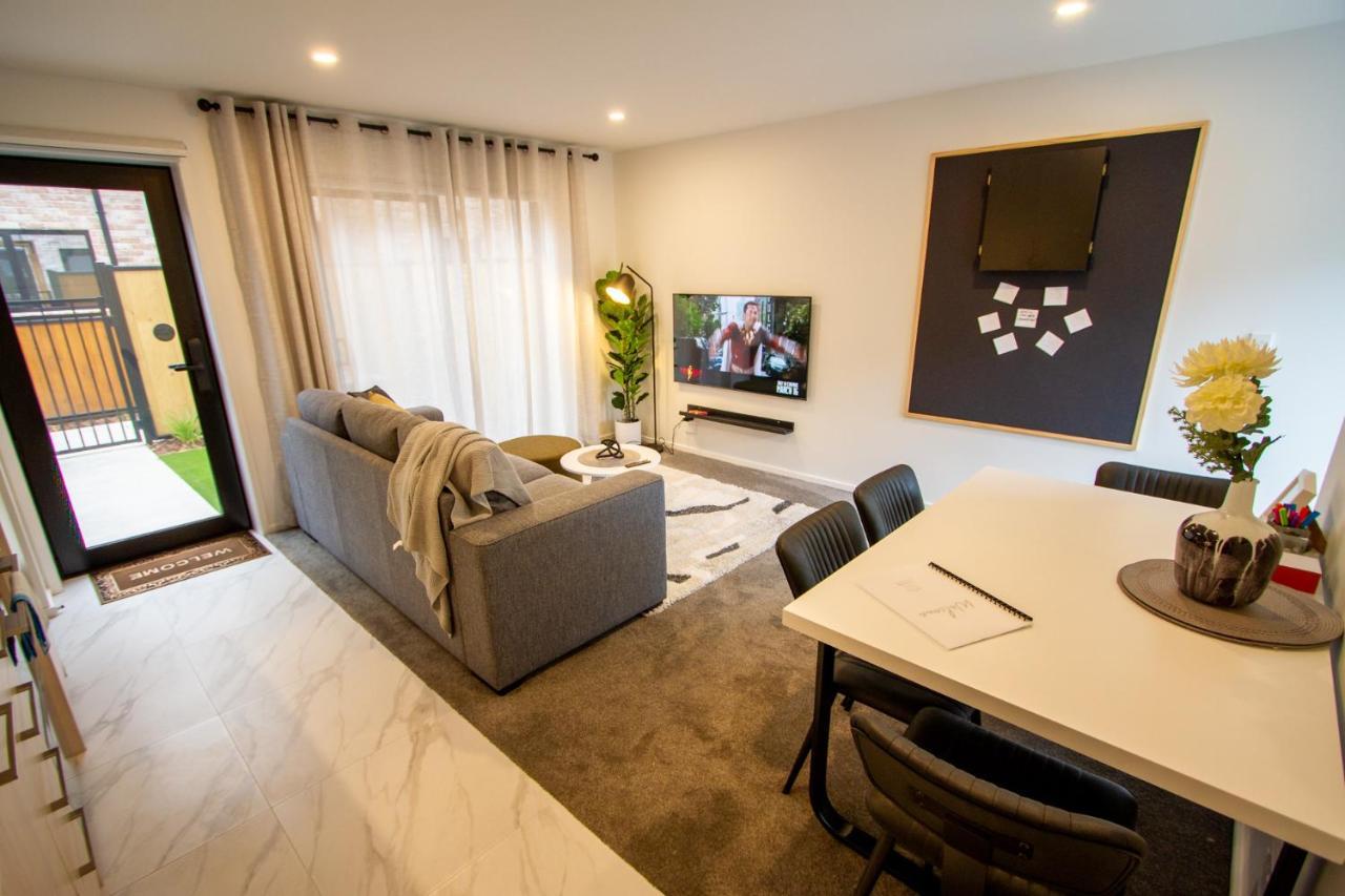 A Touch Of Luxury In Chch Cbd Apartment Christchurch Bagian luar foto